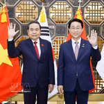 Presidente de Asamblea Nacional de Vietnam realiza visita oficial a Corea del Sur