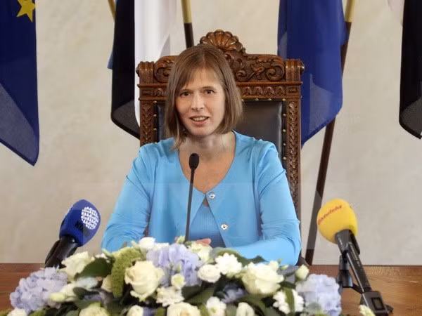 Presidenta de Estonia busca reforzar cooperación con Vietnam