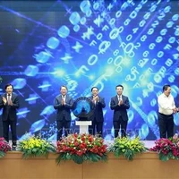En la ceremonia de inauguración del Portal Nacional de Derecho (Fuente: VNA)