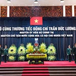 Funeral de Estado del expresidente Tran Duc Luong