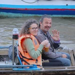 Comercio dinámico en el mercado flotante de Cai Rang