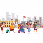 Visitantes extranjeros a Vietnam aumentan un 13,8% en siete meses de 2026