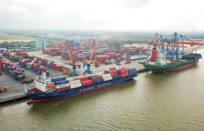 La Corporación Marítima de Vietnam busca y crea nuevos motores de crecimiento sobre la base del ecosistema portuario, de transporte marítimo y logístico. (Fuente: Vietnamplus) plus1.jpg