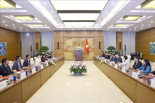 Panorama de la reunión. (Fuente: VNA) ctqh.jpg