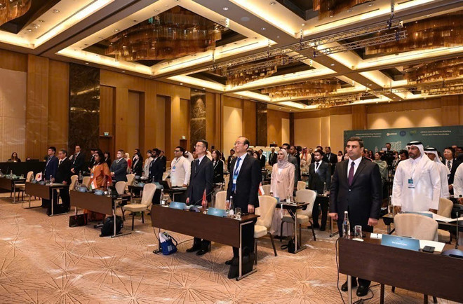Delegados en el evento. (Fuente: VNA) vna-potal-kiem-toan-nha-nuoc-viet-nam-khang-dinh-vai-tro-tich-cuc-tai-cac-dien-dan-asosai-8160354.jpg