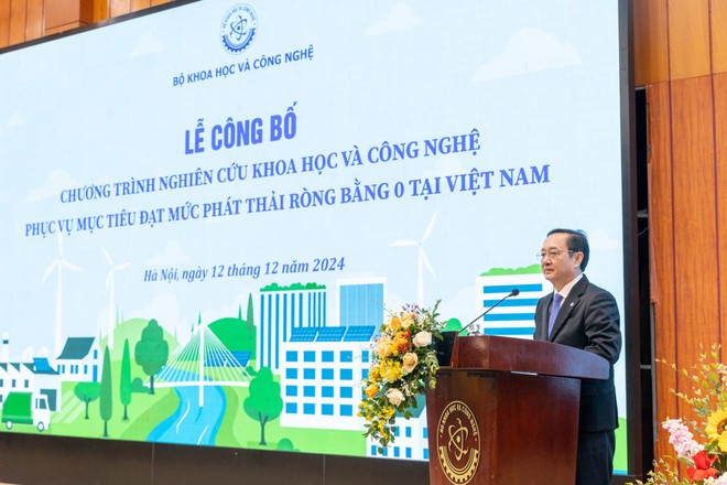 Según el ministro de Ciencia y Tecnología, Huynh Thanh Dat, el programa impulsará el desarrollo tecnológico, la innovación, creará empleos en la industria de la tecnología verde, mejorará la competitividad y promoverá el crecimiento verde y el desarrollo sostenible en la nación del sudeste asiático. (Fuente: Vietnamplus) bo-truong-huynh-thanh-dat-7125.jpg