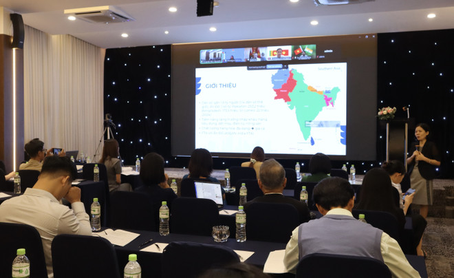 Panorama del evento. (Fuente: VNA) quang-canh-hoi-thao-anh-xuan-anh-ttxvn.jpg
