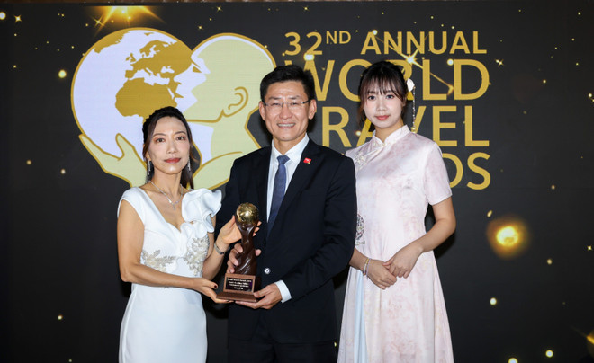 Vietjet recibe premio "La aerolínea líder de Asia en experiencia del cliente". (Fuente: Vietjet) vietjettttt.jpg