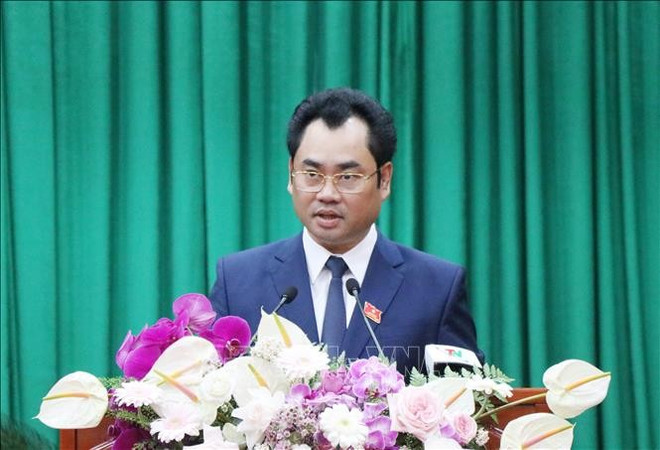 Trinh Viet Hung, nuevo secretario del Comité partidista en Lao Cai para el mandato 2025-2030 (Foto: VNA) trinh-viet-hung.jpg