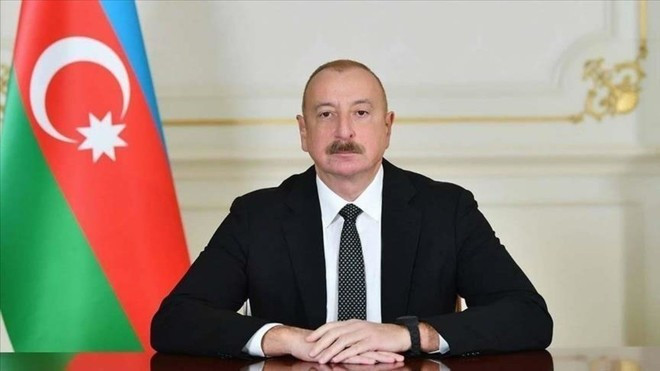 El presidente azerbaiyano, Ilham Aliyev. (Foto: VNA) tong-thong-azerbaijan-644.jpg