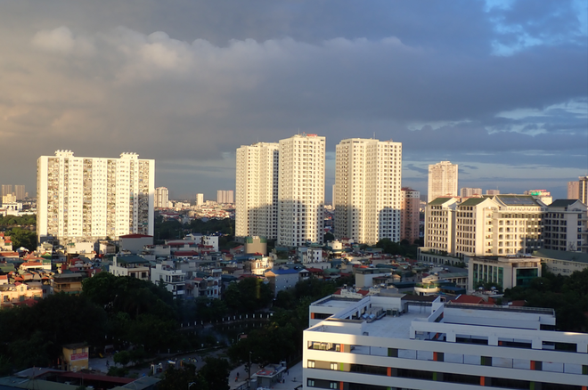El Partido, la Asamblea Nacional y el Gobierno han prestado especial atención a la dirección de las políticas de vivienda social en 2024. (Foto: Vietnam+) nha-o-xh.png