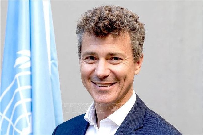 Jonathan Wallace Baker, representante de la UNESCO en Vietnam (Fuente: VNA) unesco-25625-10.jpg