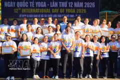 Los participantes del evento (Fuente: VNA)