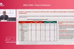 El economista en jefe de AMRO, Dong He, expresó su expectativa de que Vietnam siga siendo la economía de más rápido crecimiento en la región en 2026. (Fuente: VNA)