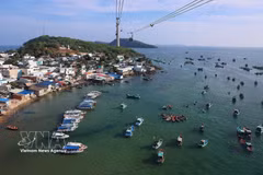 La aldea pesquera de Hon Thom en Phu Quoc (Foto: VNA)