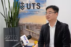 El profesor Nghiem Duc Long, director del Centro de Medio Ambiente y Agua de la Universidad Tecnológica de Sídney (UTS) y presidente de la Asociación de Intelectuales y Expertos Vietnamitas en Australia (VASEA). (Foto: VNA)