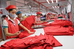 Una fábrica textil en Vietnam que exporta sus productos a Estados Unidos (Fuente: VNA)