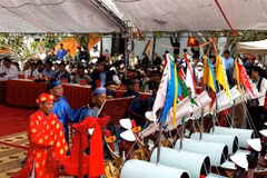 Realizan el ritual para conmemorar a los soldados de la flotilla de Hoang Sa (Fuente: VNA)