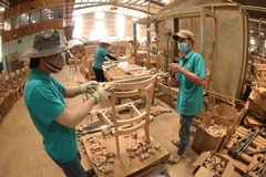 Los productos madereros de Vietnam se exportan a varios mercados como Estados Unidos, Japón, Corea del Sur, la India, entre otros. (Fuente: VNA) 