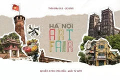 La Feria de Artes de Hanoi se celebrará en el Templo de la Literatura del 26 al 31 de marzo. (Foto: VNA)