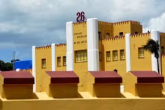 La zona de reliquias revolucionarias del Cuartel Moncada, en Cuba (Fuente: granma.cu) 