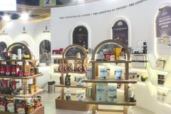 Un stand de Vietnam en la feria (Foto: VNA)