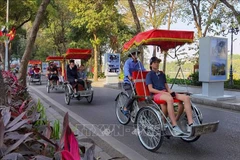 Los turistas extranjeros en Vietnam. (Fuente: VNA)