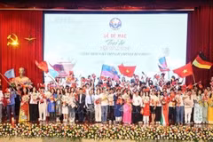 La ceremonia de conclusión del Campamento de Verano de Vietnam 2025. (Fuente: VNA)