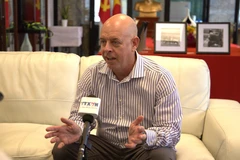 Eyal Buvilski, presidente de la Asociación Israel - Vietnam, exembajador de Israel en Vietnam. (Fuente: VNA) 