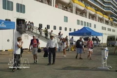 Los turistas del crucero empiezan su paseo por Ciudad Ho Chi Minh (Fuente: sggp.org.vn)