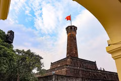 El torre de la bandera de Hanoi (Fuente: VNA)