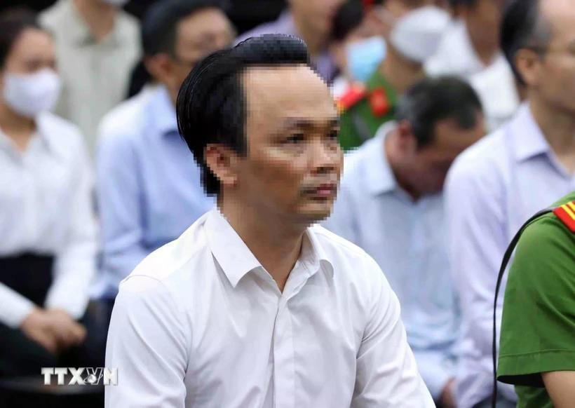 Trinh Van Quyet en el juicio de primera instancia. (Foto: VNA)