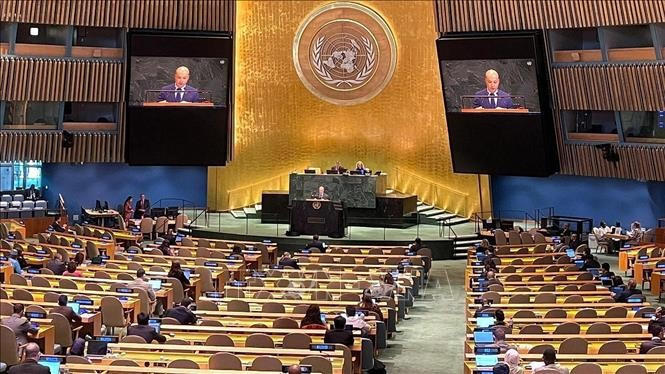La reunión de la ONU. (Foto: VNA)