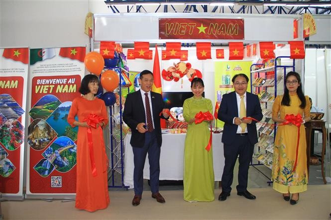 La inauguración del pabellón de Vietnam. (Foto: VNA)