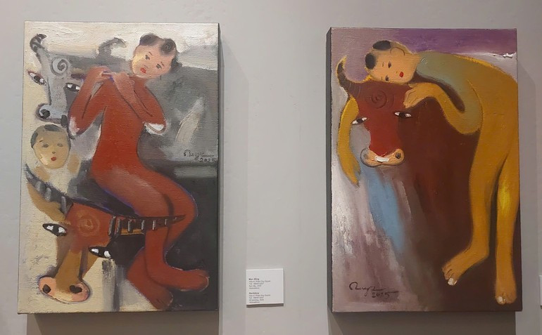 Obras del artista Pham Duy Quynh. Foto: nhandan.vn