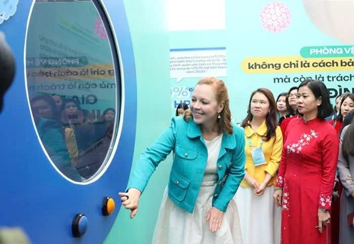 La campaña contribuirá a promover el trabajo de comunicación para concienciar a la población sobre el VPH. (Foto: Vietnam+)
