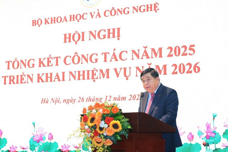 El viceprimer ministro Nguyen Chi Dung habla en el evento. (Foto: VGP)