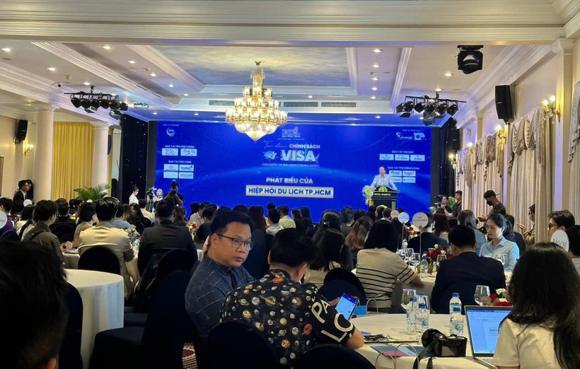El seminario atrajo a más de 250 delegados de empresas de viajes, hotelería y transporte. (Foto: Khanh Ly/Vietnam+)