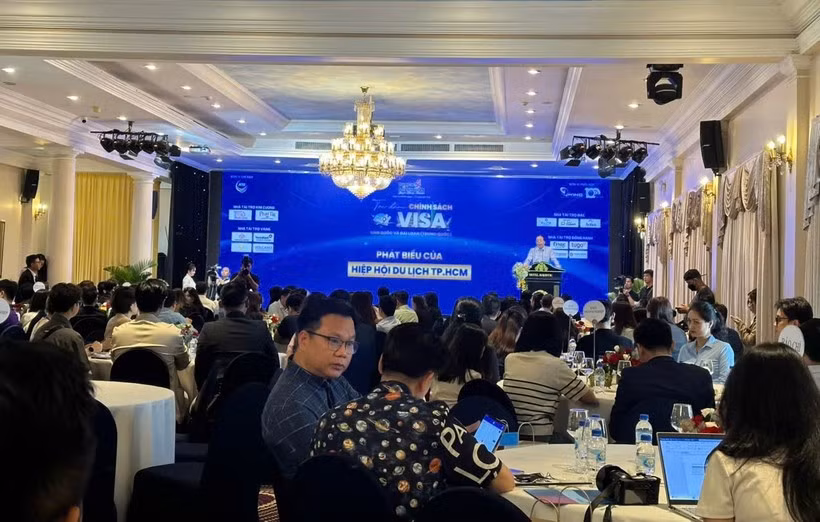 El seminario atrajo a más de 250 delegados de empresas de viajes, hotelería y transporte. (Foto: Khanh Ly/Vietnam+)