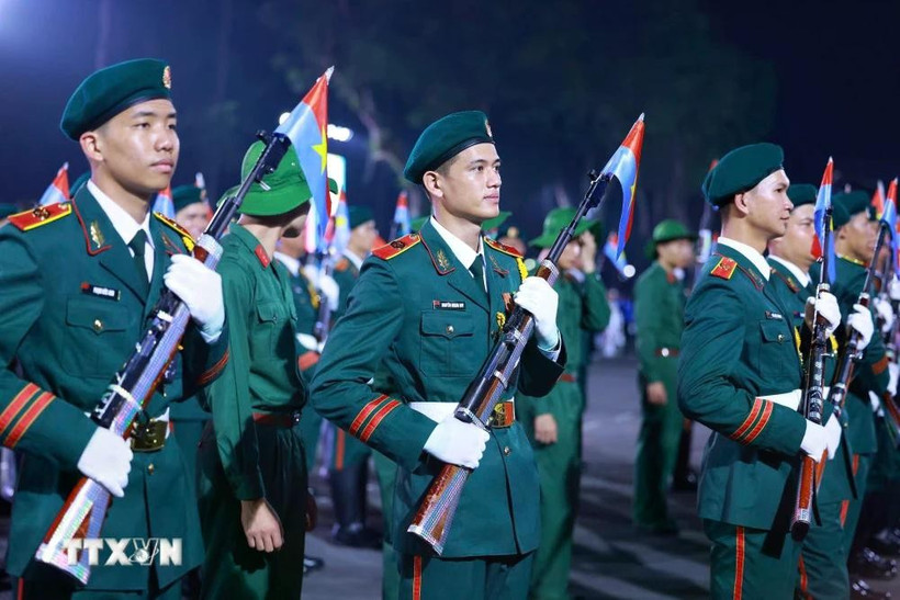 Acto conmemorativo por el 50 aniversario de la Liberación del Sur y la Reunificación Nacional. (Foto: VNA)