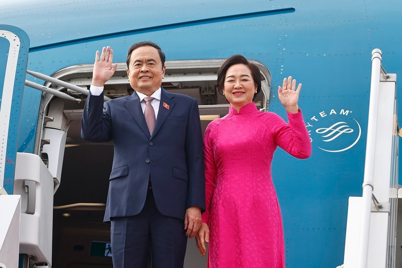 El presidente de la Asamblea Nacional de Vietnam, Tran Thanh Man, concluye su visita oficial a Armenia. (Foto: VNA)