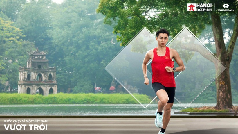 La cuarta edición del Maratón Internacional Techcombank de Hanoi comenzará el 5 de octubre. (Foto: hanoimoi.vn)