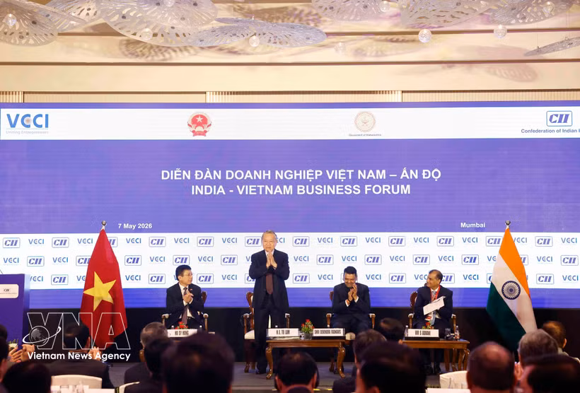 El general del Partido Comunista y presidente de Vietnam, To Lam, en el evento. (Foto: VNA)