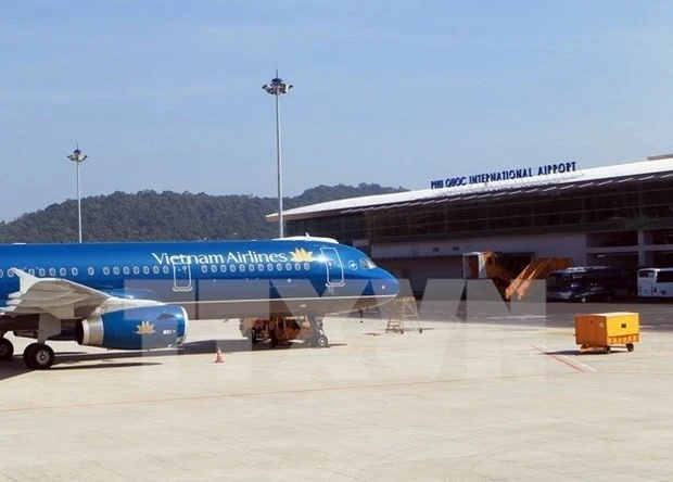 El aeropuerto internacional de Phu Quoc. (Foto: VNA)