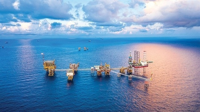 Una plataforma autoelevable marina operada por Petrovietnam. (Foto: pvn.vn)