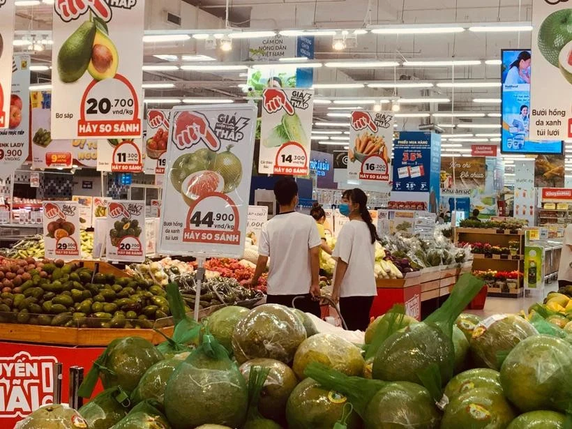 Sólo en marzo, el IPC registró un ligero descenso del 0,03% respecto a febrero. (Foto: Vietnam+)