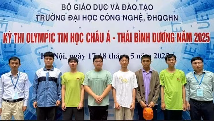 Seis estudiantes vietnamitas ganan medallas en la Olimpiada. (Foto: VNA)