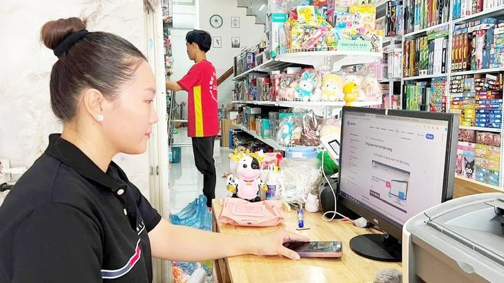 Una tienda aplica software para su venta. (Foto: tuoitre.vn)