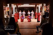 Canto Xoan mantiene su vitalidad bajo el techo del templo de Hung Lo