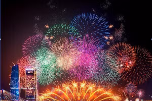 Celebran Festival Internacional de Fuegos Artificiales de Da Nang 2026 